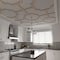 Ekena Millwork 66 56W x 66 56H x 38T Large Bradley Decorative Fretwork Wood Ceiling Panels, Red Oak CELW67X67X0375BRDRO - alternate 7